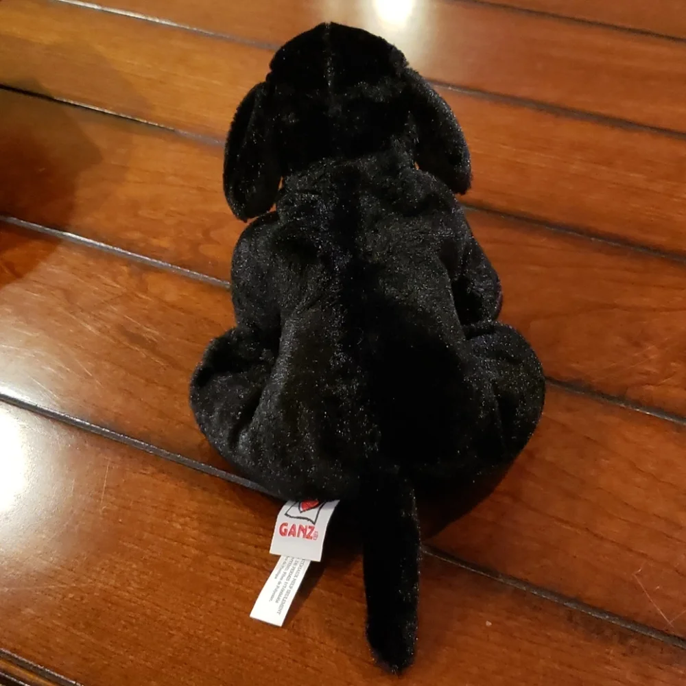 GANZ Webkinz Black Lab Stuffed Animal